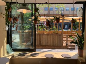 Interior at Cass Cafe in Montreal