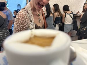   at Vivoli Gelato in Florence