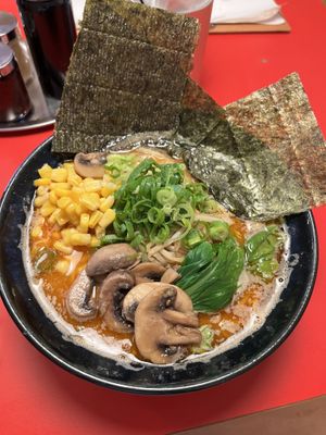 Another new vegan option: miso ramen!  at SORI Ramen in Mainz
