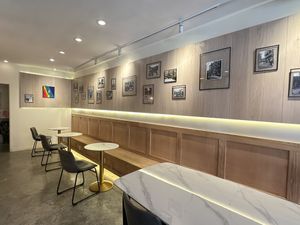 Interior  at Paper Sons Cafe in New York City