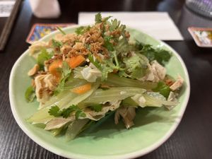 Feuilles de tofu marinées avec céleri  at Mian Miam in Amiens