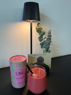 GegenVind ORI Smoothie at GegenVind Café in Hamburg