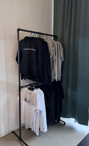 GegenVind Apparel Corner at GegenVind Café in Hamburg