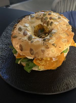 Sweet potatoe  at GegenVind Café in Hamburg