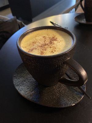 ORI super foods (like golden milk)  at GegenVind Café in Hamburg