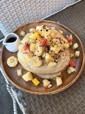 Pancake paradise   at Lovegan Cafe in Moalboal