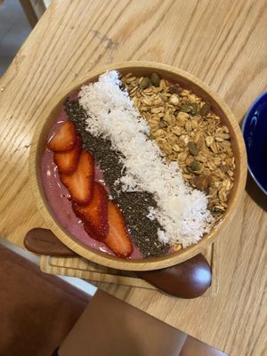 Pink-up bowl  at iVegan Supershop Hoi An - Healthy Plant Based Cafe in Hoi An