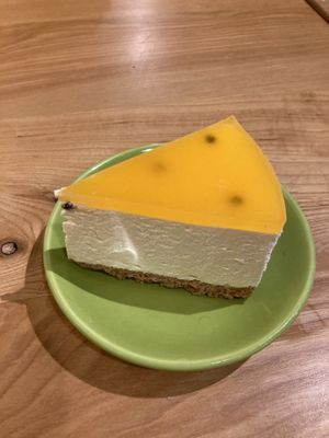 Passion cheesecake  at iVegan Supershop Hoi An - Healthy Plant Based Cafe in Hoi An