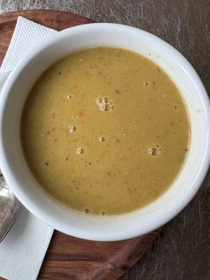 Lentil soup  at Koshari in Seattle