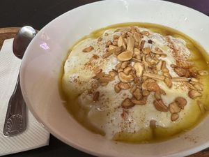Lebanese Fattit Hummuss  at Koshari in Seattle