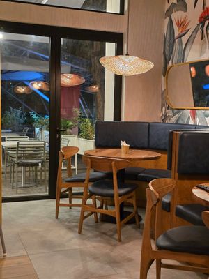 Indoor seating at Tokyo Ramen - Токио Рамен - Panfilov in Almaty