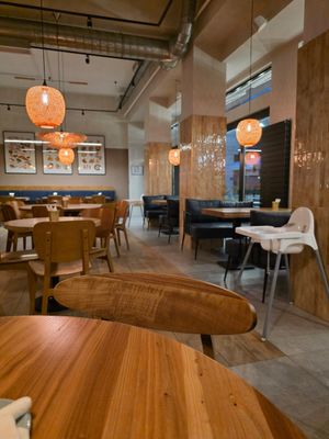 Inside seating at Tokyo Ramen - Токио Рамен - Panfilov in Almaty