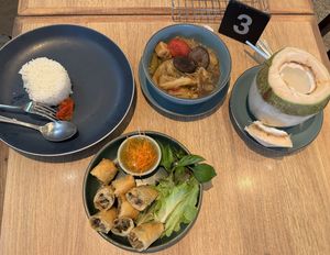 My feast 🤩😋  at DMK - S & P - T1 in Bangkok
