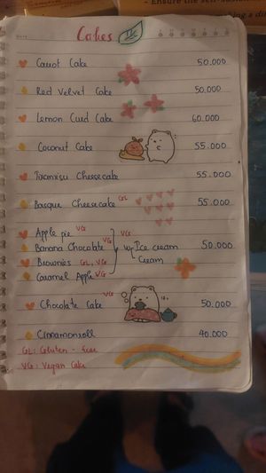 Cakes at Loco.bakery in Ta Van