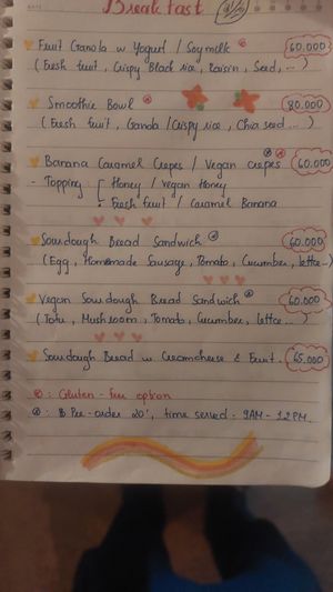 Breakfast at Loco.bakery in Ta Van