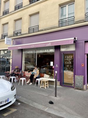   at CASA CAFE in Paris