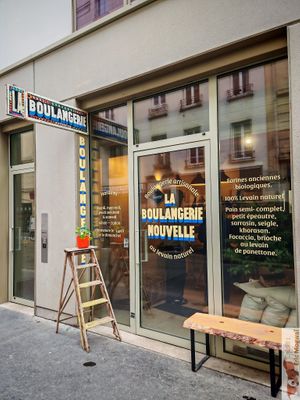 Facade at La Boulangerie Nouvelle in Paris