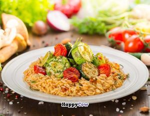 Gascon Zuchinni- a small image of one of our dishes at LoVegan in Bucharest