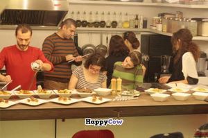 Cooking classes in our kitchen.
 at LoVegan in Bucharest