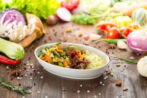 kokopeli...the old god... at LoVegan in Bucharest