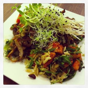 Head chef specials at LoVegan in Bucharest