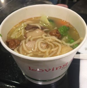get the steamed veggies and add to miso ramen - yaasss at Loving Hut in Santa Clara