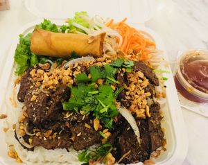 Garden Vermicelli- yum!  at Loving Hut in Santa Clara