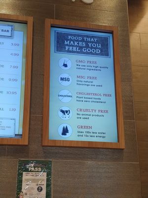 Vegan at Loving Hut in Santa Clara