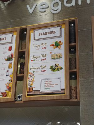 Starter at Loving Hut in Santa Clara