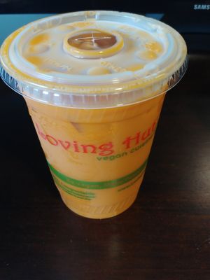 $3.99 Thai Tea: decent at Loving Hut in Santa Clara
