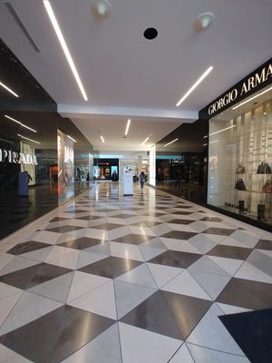 8. Mall entrance near Prada. Go to the end and turn left at Loving Hut in Santa Clara