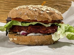   at The Living Root Cafe in Redlands