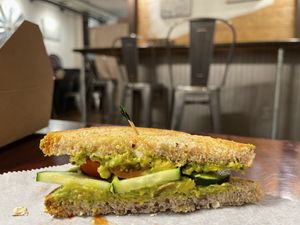   at The Living Root Cafe in Redlands