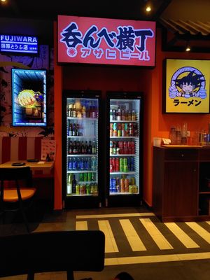 Japanese drinks at Buga Ramen in Cordoba