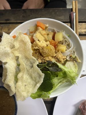 Quay noodles   at Quan Chay Dam in Hoi An