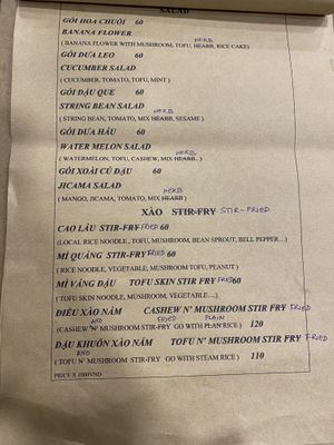  #Veganuary at Quan Chay Dam in Hoi An