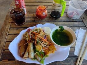 From the buffet 😃👍😋 at Quan Chay Dam in Hoi An