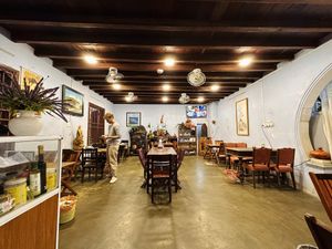 Restaurant interior   at Quan Chay Dam in Hoi An