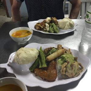 wow! delicious choose from daily selection!  at Quan Chay Dam in Hoi An