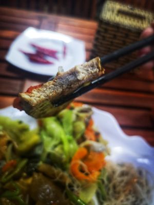 Texture of the fake meats is just incredible. I thought it was beef at Quan Chay Dam in Hoi An