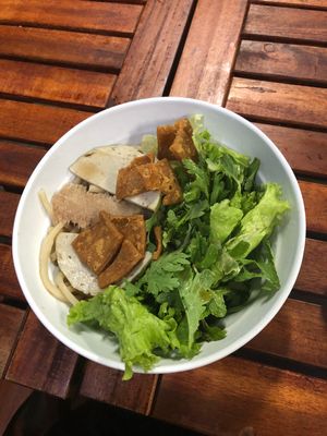 Cao Lau  at Quan Chay Dam in Hoi An