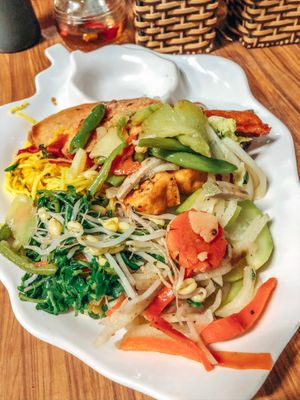 Everything from the buffet for 45k at Quan Chay Dam in Hoi An