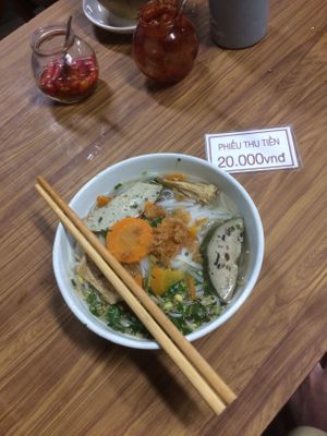 Pho at Quan Chay Dam in Hoi An