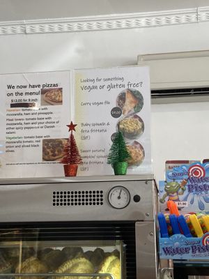 Curry vegan filo  at Sunrise Bakery  in Truro