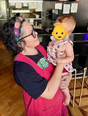 Maria, the owner at Juan More Taco  in Richmond