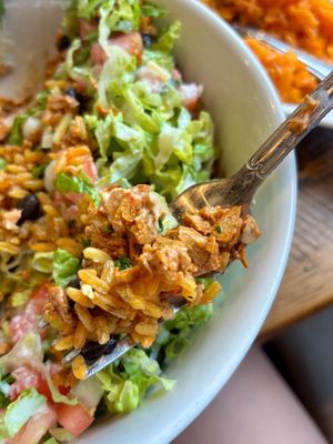 Burrito bowl with asada  at Juan More Taco  in Richmond