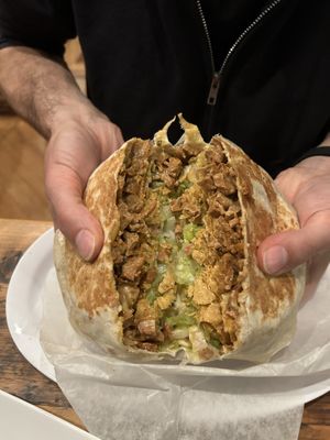 Vegan crunch wrap   at Juan More Taco  in Richmond