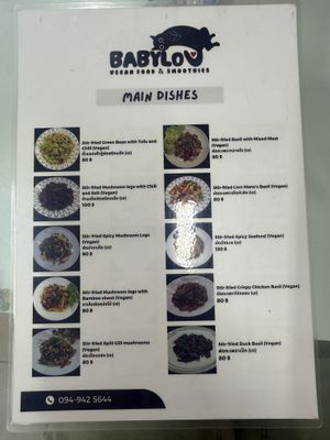   at Babylou Vegan Food & Smoothies in Pattaya