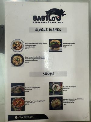   at Babylou Vegan Food & Smoothies in Pattaya