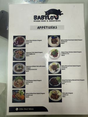   at Babylou Vegan Food & Smoothies in Pattaya